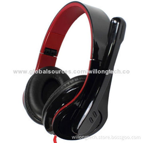 OEM Wired Headphones with Stereo, Customized Colors Welcomed